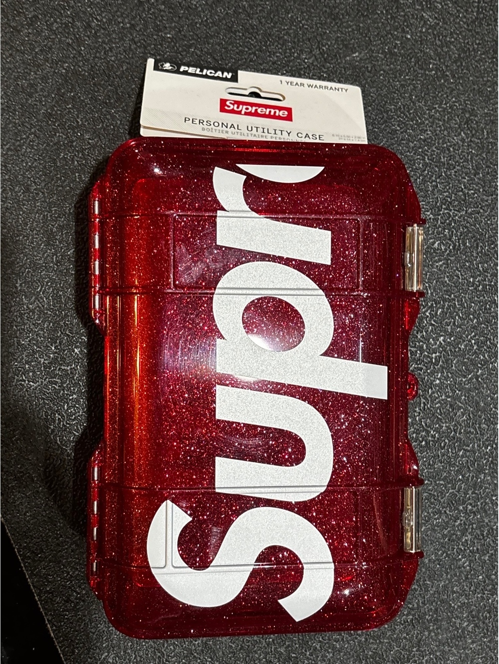 Supreme®/Pelican® Waterproof M50 Micro Case Red